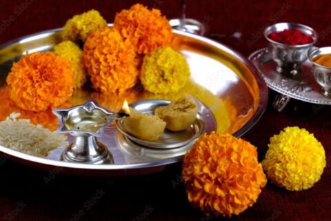 Puja flowers