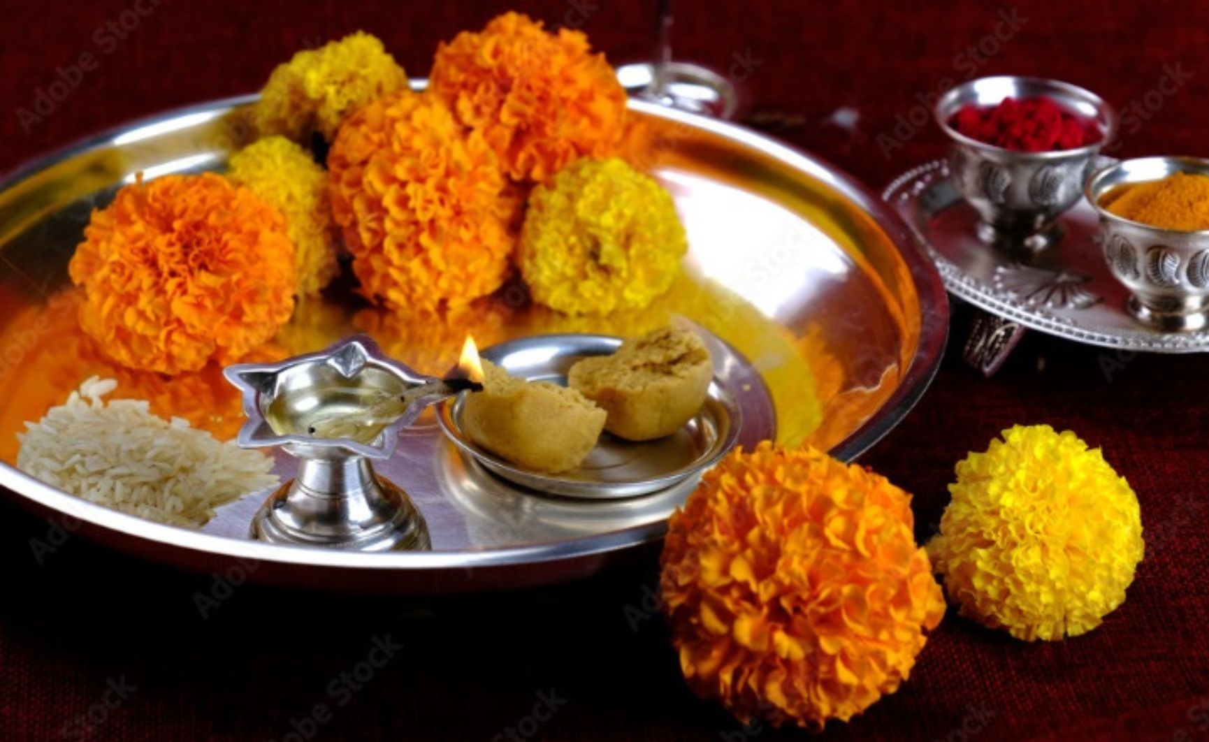 Puja flowers