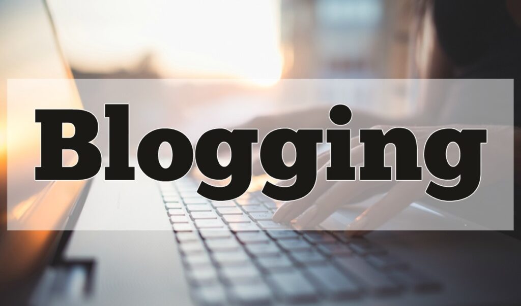 Blogging