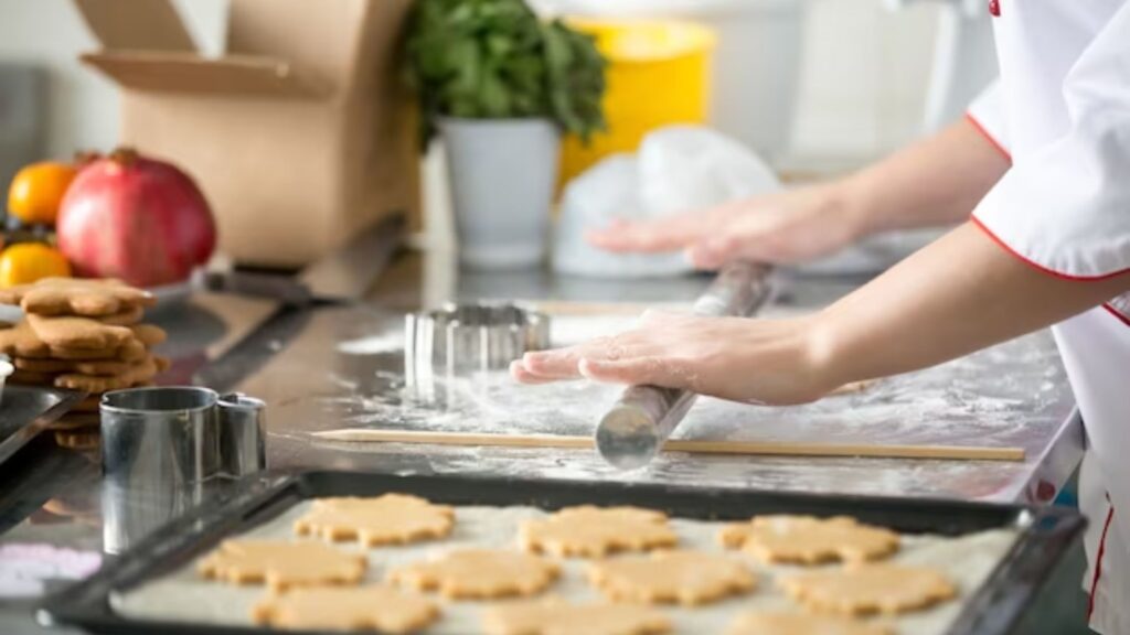  Setting up a small production setup or kitchen to prepare snacks