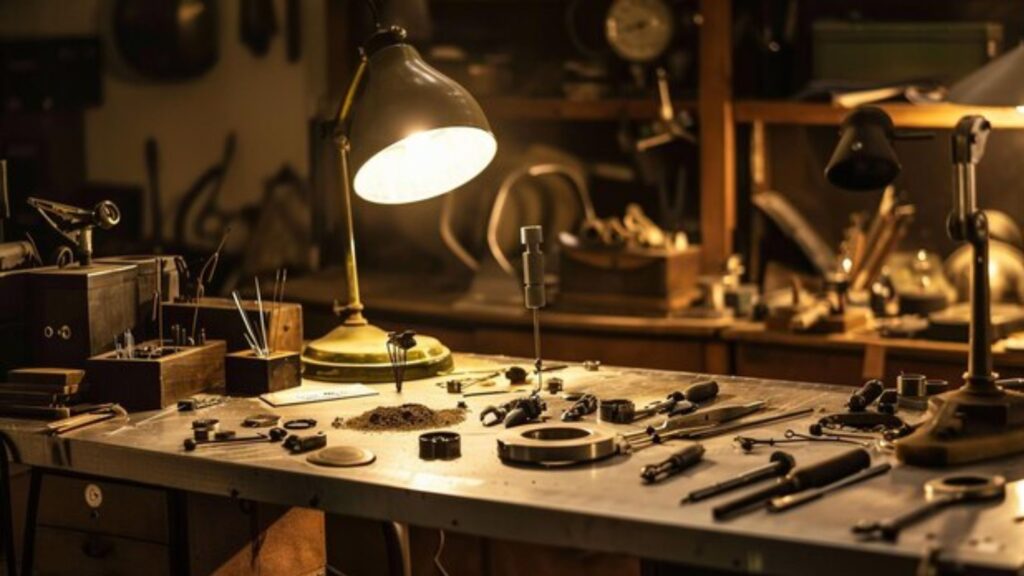 Setup a jewelry repair workspace at home