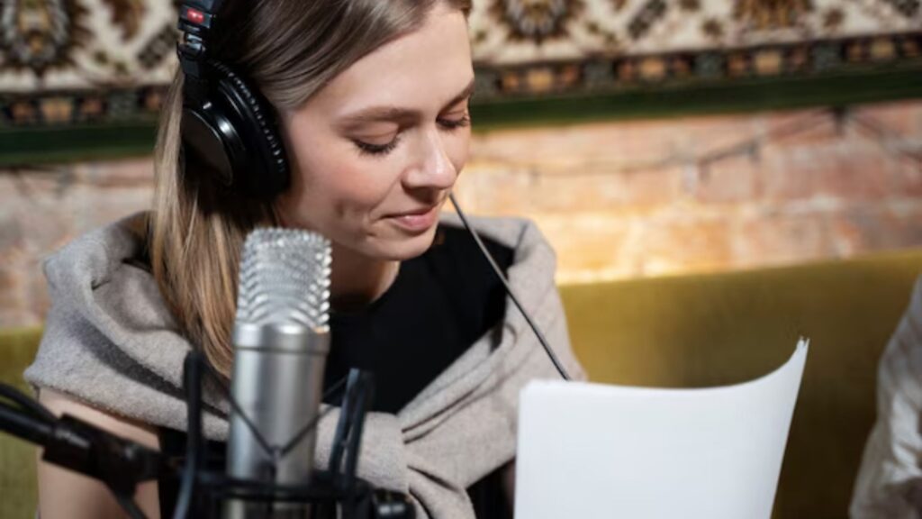 4. Build a Portfolio: Record Sample Voiceovers to Show Your Abilities