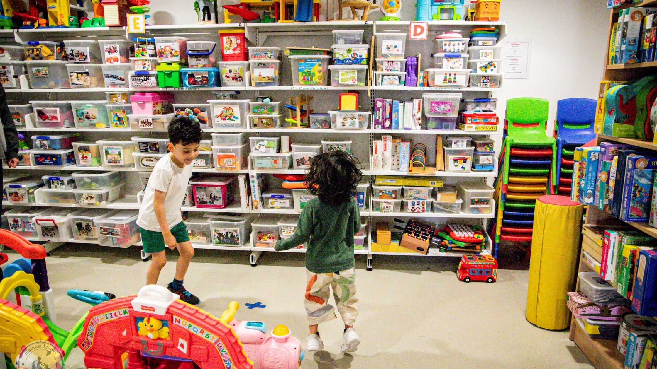 Toys library business for kids