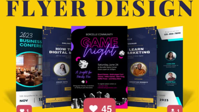 Starting a Event Flyer Design Business: Strategies and Tips